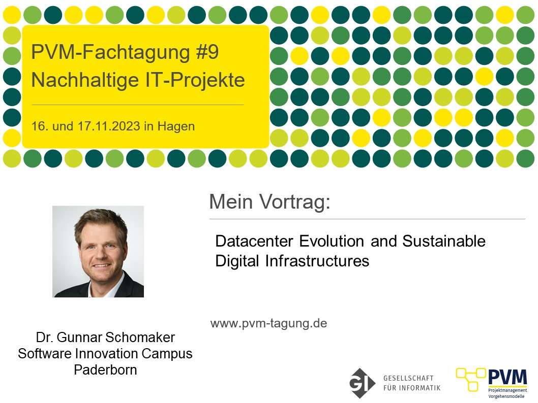 You are currently viewing Dr. Gunnar Schomaker (SICP) spricht zur Entwicklung von Rechenzentren und nachhaltigen digitalen Infrastrukturen