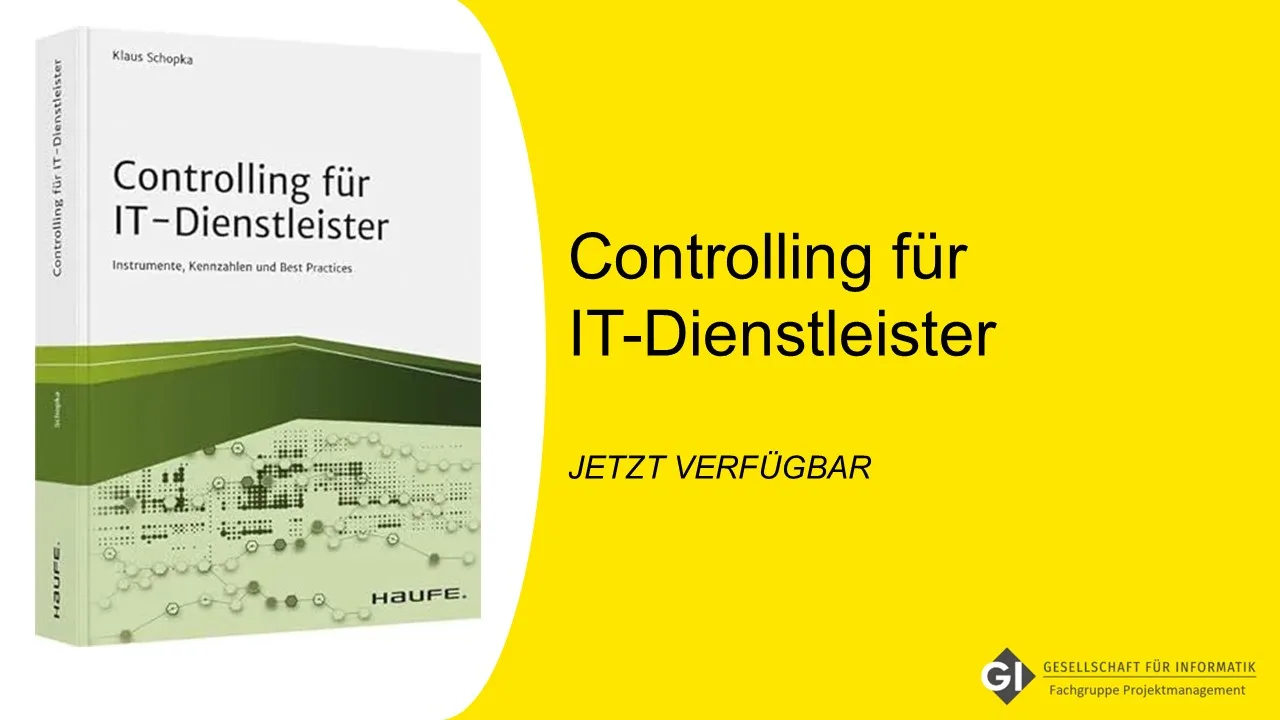 You are currently viewing Fachbuch aus der Community: “Controlling für IT-Dienstleister