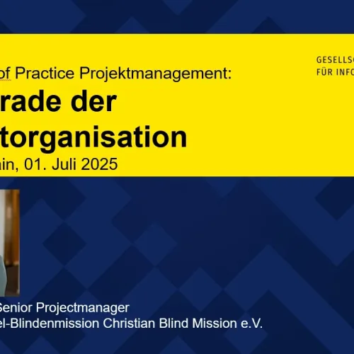 Reife vs unreife Projektorganisation (Bericht der Community of Practice Projektmanagement)