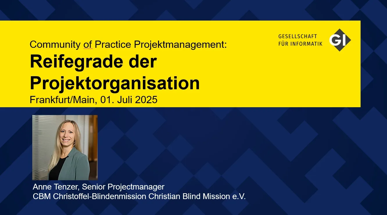 You are currently viewing Reife vs unreife Projektorganisation (Bericht der Community of Practice Projektmanagement)
